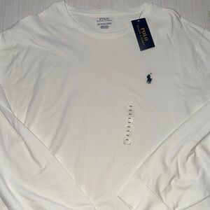 Polo by Ralph Lauren Classic White Long Sleeve Tee XXL